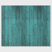 blauw hout cadeaupapier (Vlak)