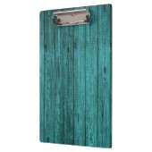 blauw hout klembord (Links)