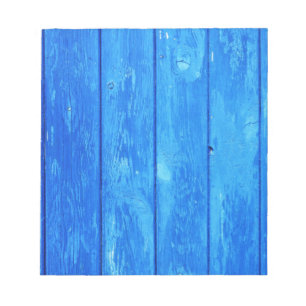 blauw hout notitieblok
