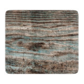  blauw hout snijplank (Voorkant)