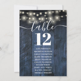 Blauw Houten Strijklichten Lijstnummer Zittingsgra Kaart