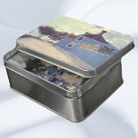 Blauw huis in Zaandam door Claude Monet Puzzel<br><div class="desc">Het Blauwe Huis in Zaandam (1871) van Claude Monet is een impressionistische kunstschilderij met een blauw huis. Een familie loopt door de straat in de buurt van de huizen in een rustige buurt. Het huis was een hek en staat op een met bomen beklede straat op een bewolkte dag in...</div>