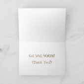 BLAUW IGUANA/HOOFD TILTED/" GELIEVE TE VERZAMELEN? KAART (Binnen)