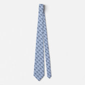 Blauw ijs 4 Stropdas (Voorkant)