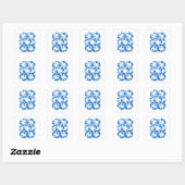 Blauw ijs BLUE ICE sticker Kunst (Vel)