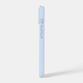 Blauw Ijs iPhone 15 Case (Linkerkant)