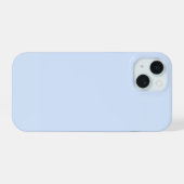 Blauw Ijs iPhone 15 Case (Achterkant horizontaal)