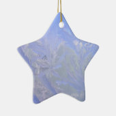 Blauw ijs keramisch ornament (Rechts)