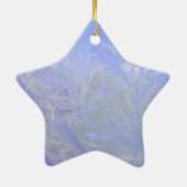 Blauw ijs keramisch ornament (Achterkant)