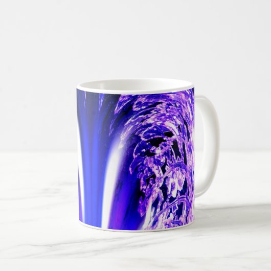 Blauw ijs koffiemok (Voorkant rechts)