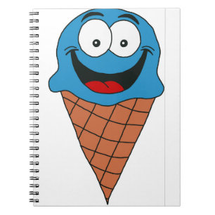 blauw ijs notitieboek