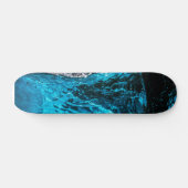 Blauw ijs skateboard (Horizontaal)