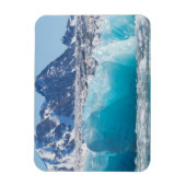 Blauw ijsazijn, Noorwegen Magneet (Verticaal)