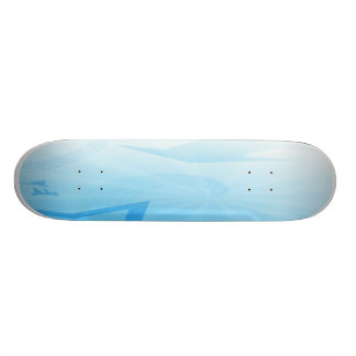 Blauw ijskateboard persoonlijk skateboard