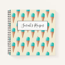 Blauw IJskonenpatroon, lichtgeel