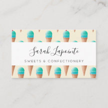 Blauw IJskonenpatroon, lichtgeel