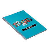 Blauw in het tijdperk van mijn leraar notitieboek (Rechterzijde)