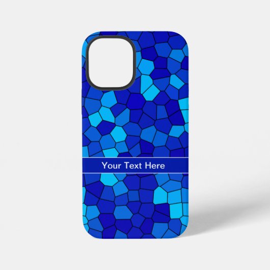 BLAUW iPhone HOESJE (Achterkant)