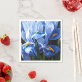  blauw irisservet servet (Insitu)