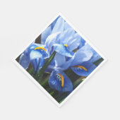 blauw irisservet servet (Hoek)