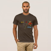 blauw is een gevoel t-shirt (Voorkant volledig)