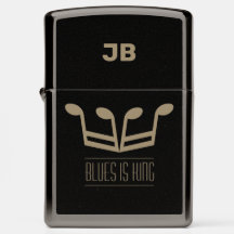 Blauw is koning, Zippo aansteker