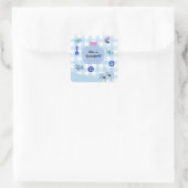 Blauw Is Mooi Cute Esthetische Sticker 💜🧿 (Tas)
