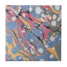 Blauw Italiaans marmerpatroon