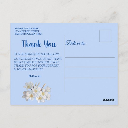 Blauw, ivoor, groen, gouden zijde en zijkant Y-Bri Briefkaart (Achterkant)