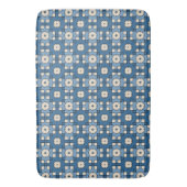 Blauw Japan Badmat (Voorkant Verticaal)