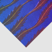 BLAUW JAPANESE WOODBLOCK-weefsel Tissuepapier (Detail)