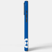 Blauw Japans gelukki coat festival Case-Mate iPhone Case (Achterkant / Links)