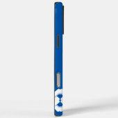 Blauw Japans gelukki coat festival Case-Mate iPhone Case (Achterkant / Rechts)