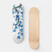 Blauw Japans skateboard (Voorkant)