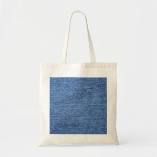 Blauw Jean Denim-achtergrond Tote Bag