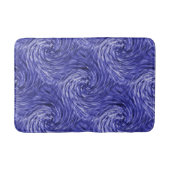 Blauw Jean Twirls...... Badmat (Voorkant)