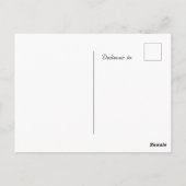 Blauw Jongens Aankondiging Bedankt Briefkaart (Achterkant)