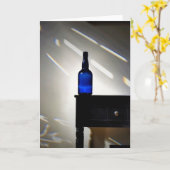 Blauw, kaart (Gele Bloem)