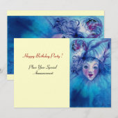 BLAUW KAART (Voorkant / Achterkant)