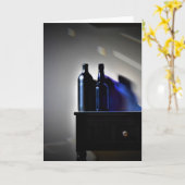 Blauw, kaart (Gele Bloem)