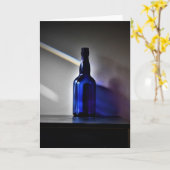 Blauw, kaart (Gele Bloem)