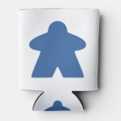 Blauw kaartspel blikjeskoeler (Voorkant)