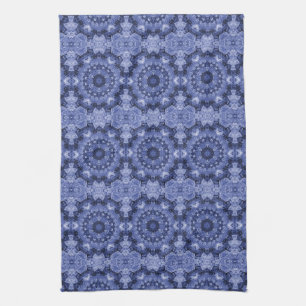 blauw kanteltje theedoek