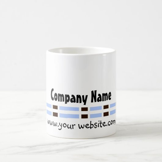 Blauw Kantoorontwerp met Link Koffiemok (Center)
