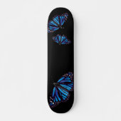 Blauw karton persoonlijk skateboard (Voorkant)