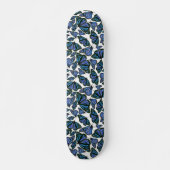 Blauw karton persoonlijk skateboard (Voorkant)
