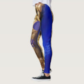 Blauw kat leggings (Links)