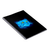 Blauw katje notitieboek (Rechterzijde)