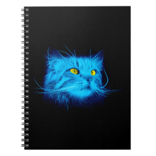 Blauw katje notitieboek