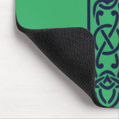 Blauw Keltisch Hoog kruis Muismat (Hoek)